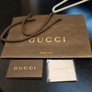 Gucci Brown Gift Bag Set